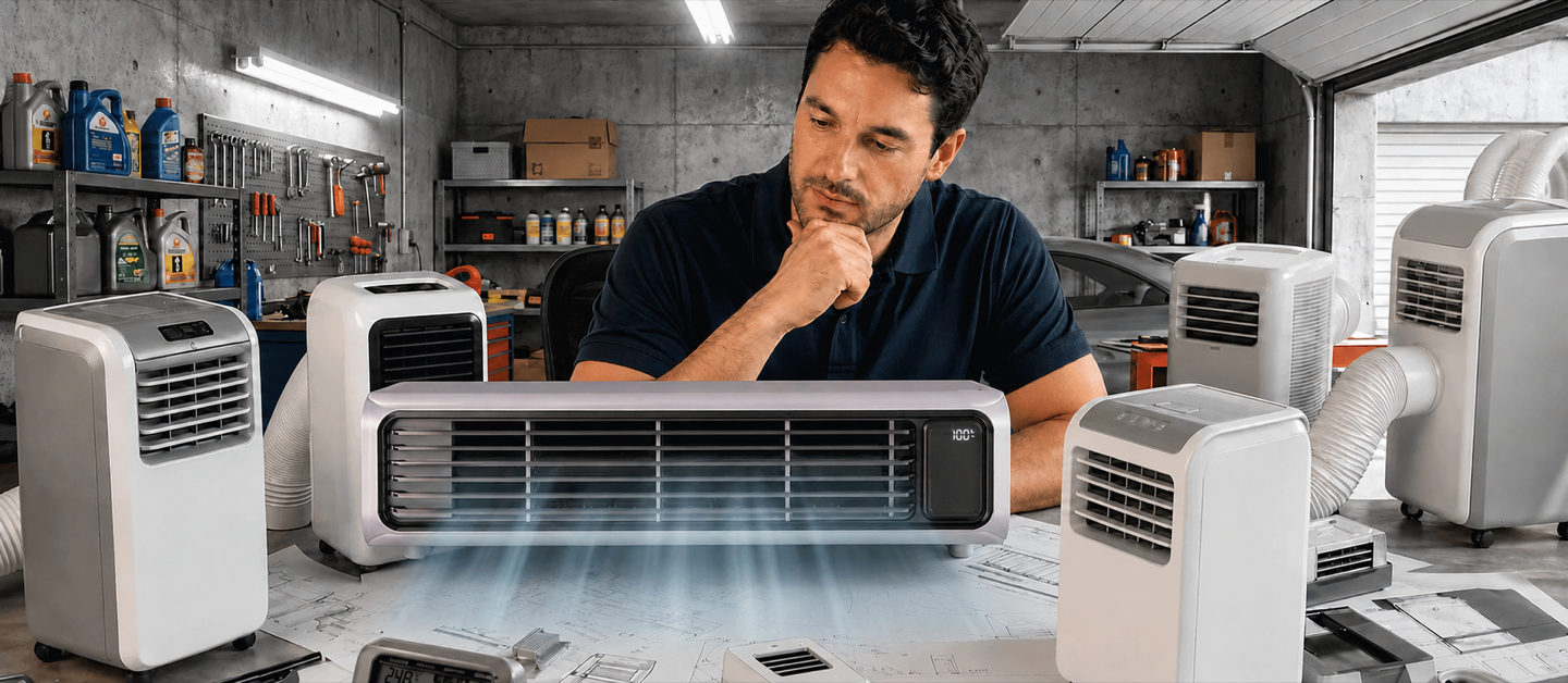 AirZuma cooling unit in a real UK home